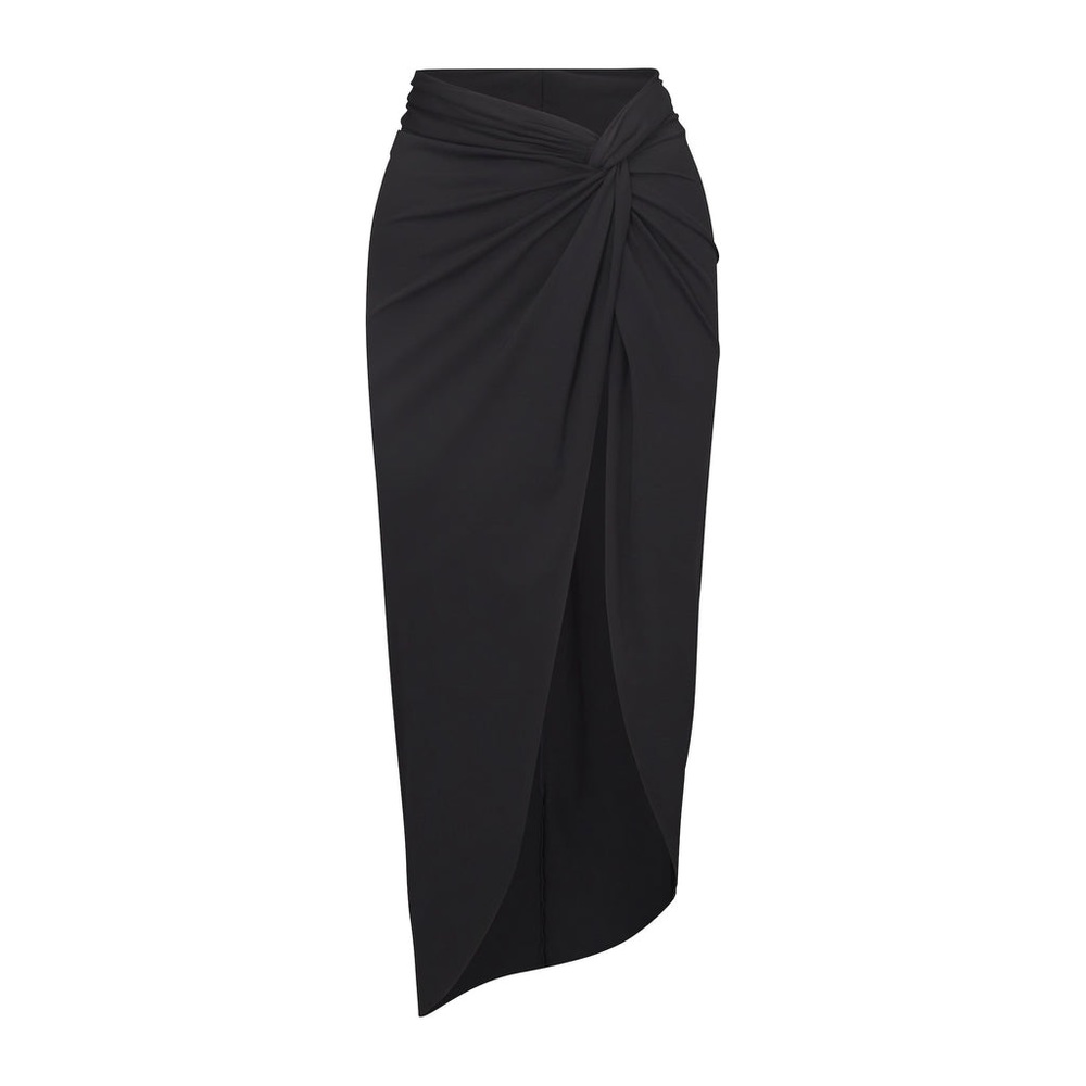 SKIMS - SWIM SARONG SKIRT - ONYX - Size XL